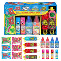 Bazooka Candy Brands Easter Candy Variety Pack, 18Ct Assorted Candy Lollipops, Bulk Individually Wrapped Ring Pop, Push Pop, & More, Birthday Party Favors, Easter Basket Stuffers, Egg Fillers, Gifts