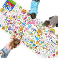 Easter Coloring Poster, Large Coloring Activity Paper 75” x 31” Jumbo Size Versatile Paper DIY Painting Drawing Banner/Tablecloth for School, Spring Theme Parties, Wall Decor