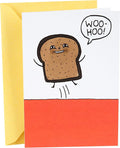Hallmark Shoebox Funny Birthday Card or Congratulations Card (Toast) (349RZF1005)