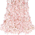 Sggvecsy Cherry Blossom Garland Artificial Cherry Flower Vines 8 Pack Hanging Silk Flowers Garland for Home Wedding Garden Party Arch Office Decor (Pink)
