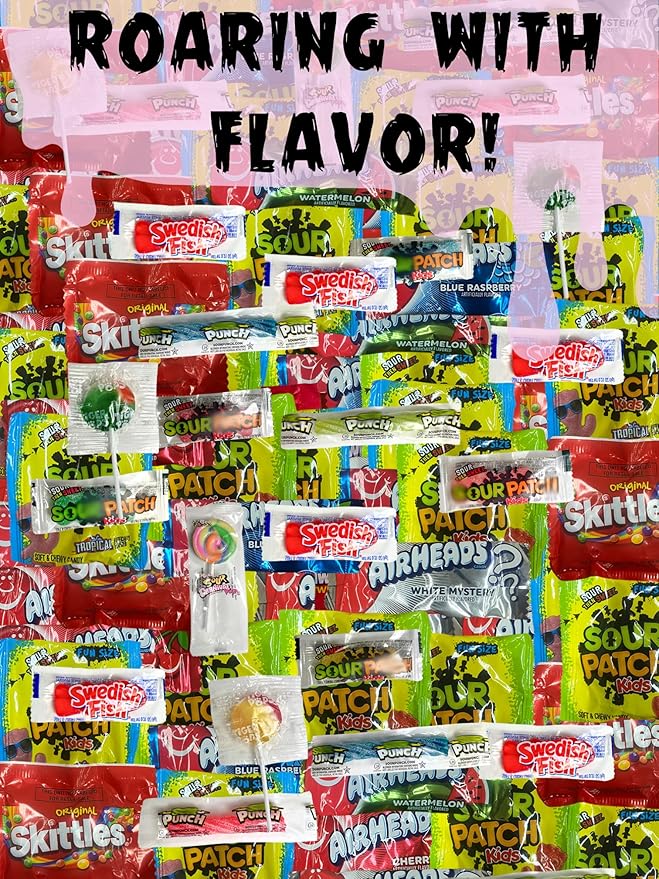Party Favor Candy Mix - 1 lb Pinata Stuffers Candy Bulk - Goodie Bag Stuffers for Kids Party Favors - Candy Variety Pack - Bulk Candy Bags - Bulk Candy Individually Wrapped Candies - Parade Candy - Easter