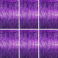 3.3 x 6.6 ft Foil Fringe Backdrop Curtains, Tinsel Streamers Party Decorations, Fringe Backdrop for Birthday, Baby Shower, Gender Reveal, Graduation (6, Purple)