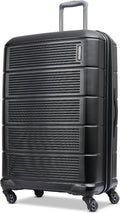 American Tourister Stratum 2.0 Expandable Hardside Luggage with Spinner Wheels, 28" SPINNER, Jet Black