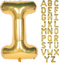 Letter Balloons 40 Inch Giant Jumbo Helium Foil Mylar for Party Decorations Gold I