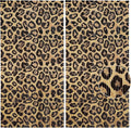 2 Pack Cheetah Backdrop Party Decorations Leopard Print Fringe Backdrop Foil Fringe Birthday Decorations for Wild Party Decor for Birthday, Bachelorette Photo Booth