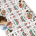 OHOME Christmas Coloring Tablecloth - Christmas Decor & Table Decor | Kids Crafts & Party Favors, 54" x 88"