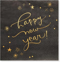 American Greetings 50-Count 5 in. x 5 in. Beverage Napkins, Kathy Davis New Years Eve Party Supplies