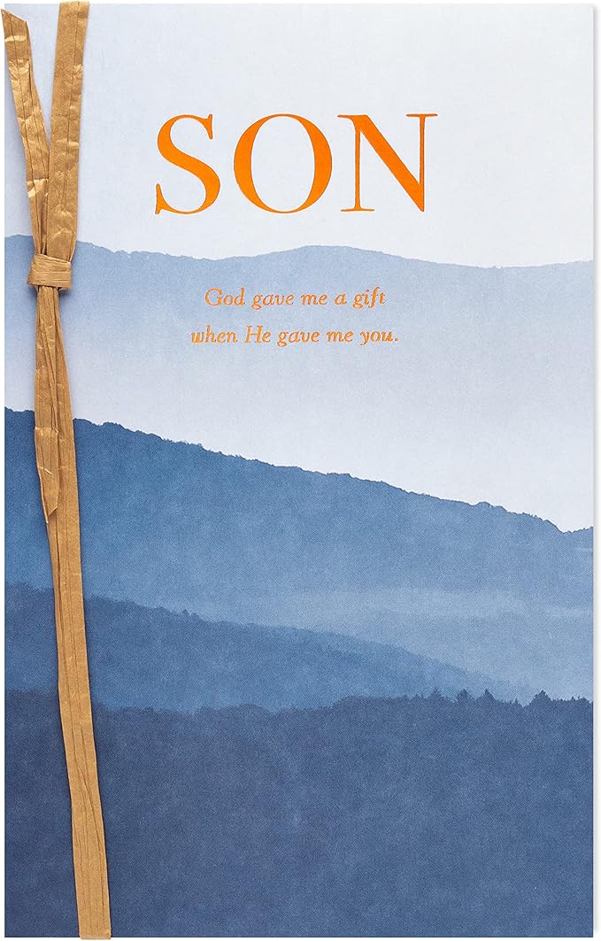 American Greetings Religious Birthday Card for Son (Blessing In My Life)