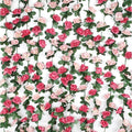 BLEUM CADE 8Pcs 65.6Ft Flower Garland Artificial Rose Vines for Bedroom, Cute Fake Hanging Flower Vines Floral Garland Decorations for Wedding Party Wall Room Decor Aesthetic