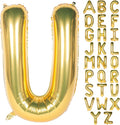 Letter Balloons 40 Inch Giant Jumbo Helium Foil Mylar for Party Decorations Gold U