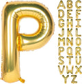 Letter Balloons 40 Inch Giant Jumbo Helium Foil Mylar for Party Decorations Gold P