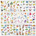 320 Patterns Temporary Tattoos, 36 Sheets Temporary Tattoos, Waterproof Fake Tattoo Accessories Animal Dinosaur Butterfly Mermaid Space Stickers Party Favors
