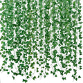 Fake Vines for Room Decor(72Pack518Ft) Aesthetic Artificial Plant Ivy Leaves Hanging Greenery Garlands for Home Bedroom Wall Wedding Christmas Party Office patio Indoor, Outdoor Garden Décor