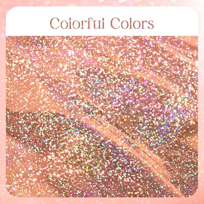4 pcs Rose Gold Holographic Table Cloth 40" x 108" Shiny Bachelorette Party Decorations Plastic Laser Sparkly Tablecloth Glitter Table Decor for Wedding Anniversary Event Birthday Party Supplies