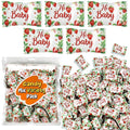 Naucoos Strawberry Baby Shower Candy - 26.5 oz. Bag - 150 Individually Wrapped Hard to Soft Mints It's a Girl Red Candy for Baby Shower Gender Reveal Party Favors Recovery Goodie Bags