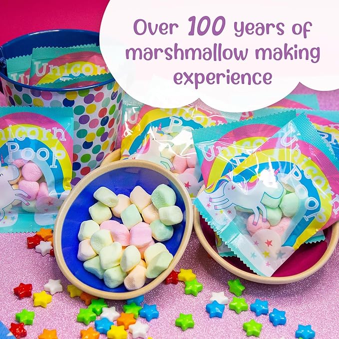 Unicorn Poop Candy - Made in the USA - 12 Unicorn Party Supplies - Unicorn Birthday Party Favors for Kids - Bulk Candy Packs for Classroom