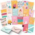 Mr. Pen Assorted Birthday Cards Pack - 20 Cards with Envelopes, 4 x 6 Inches