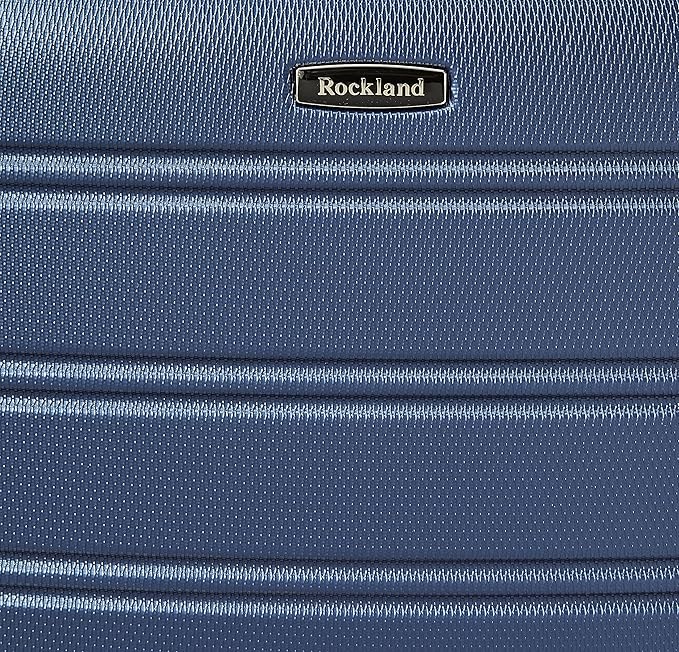 Rockland Melbourne Hardside Expandable Spinner Wheel Luggage, Carry-On 20", Navy